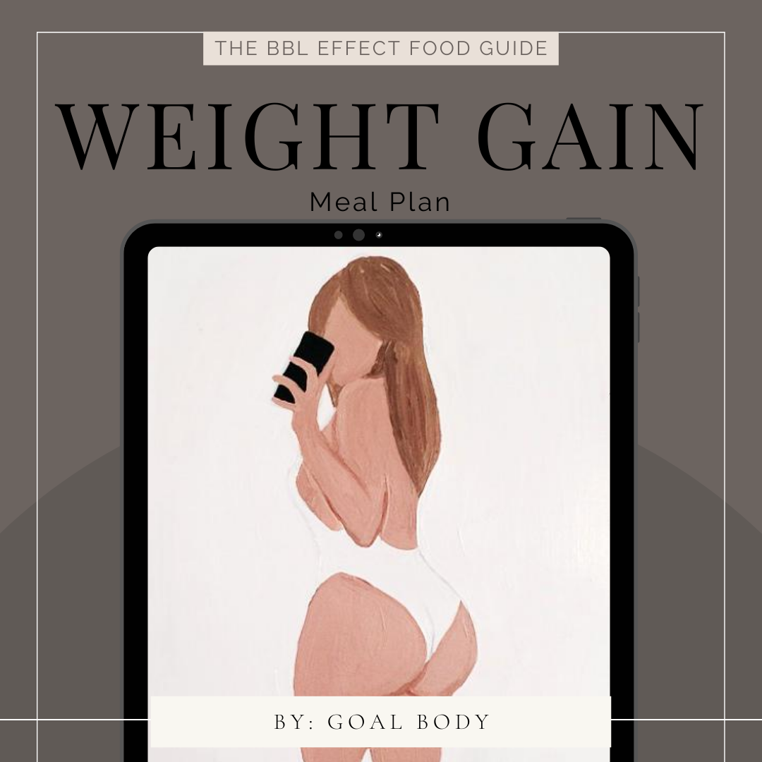 weight gain meal plan